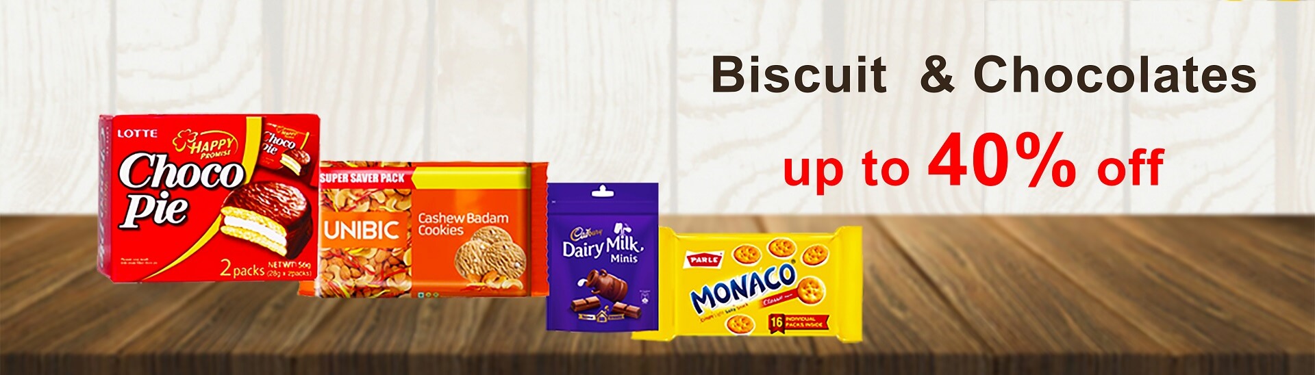 Buy Biscuits Chocolates Wafers online from GoToBasket